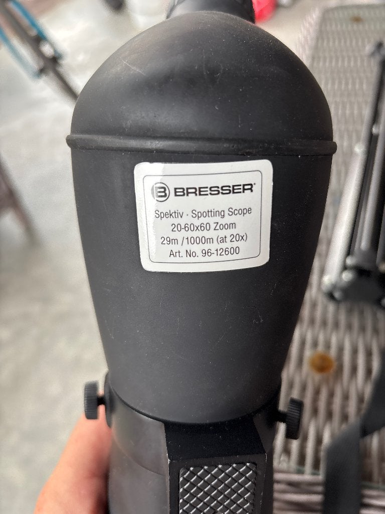 Telescoop Bresser, Ophalen, Gebruikt, Lenzentelescoop (refractor), Met statief