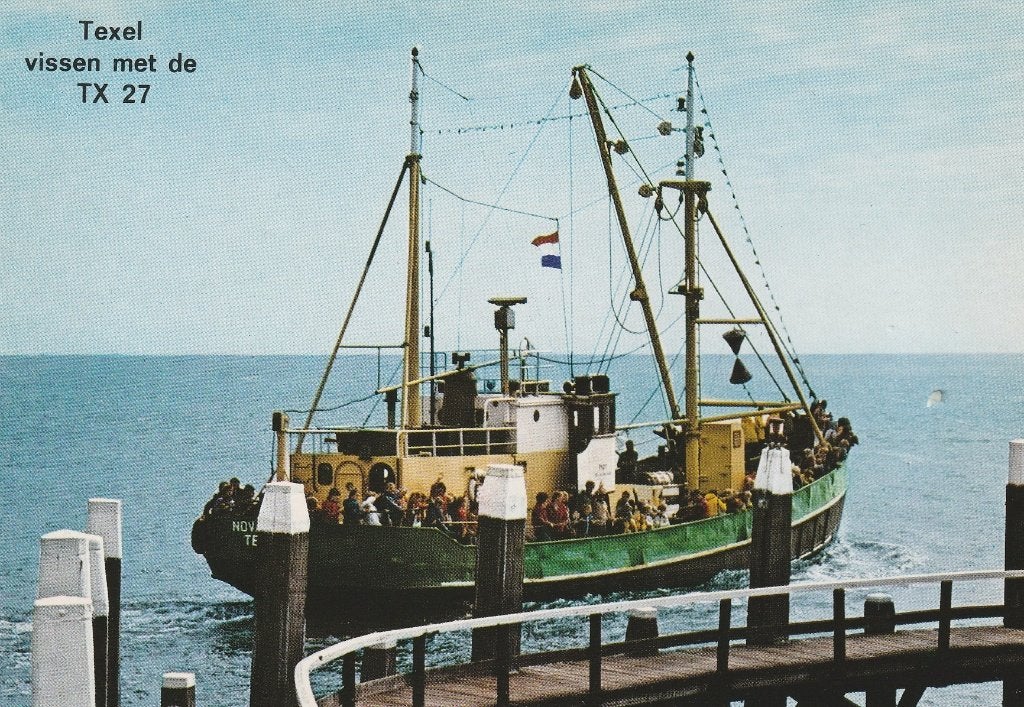 Texel   TX 27, Ophalen of Verzenden, 1940 tot 1960, Ongelopen, Waddeneilanden