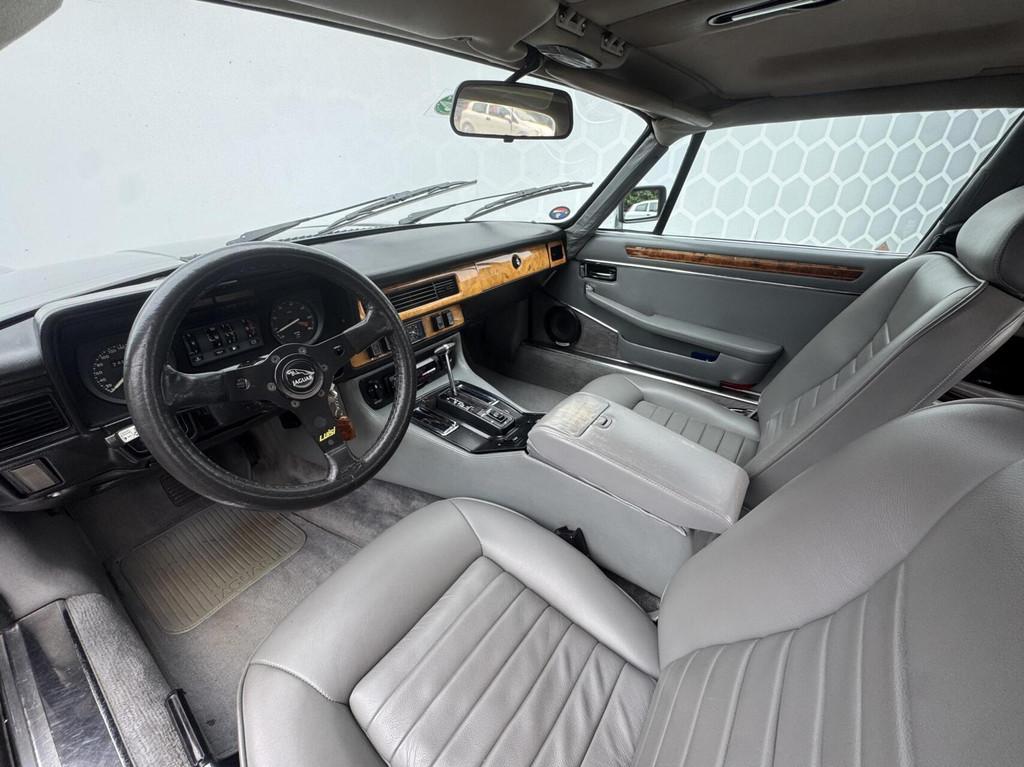 Jaguar XJS 5.3 V12 Coupé Cabrio Leer Unieke staat, Auto's, Automaat, Gebruikt, 4 stoelen, Zwart