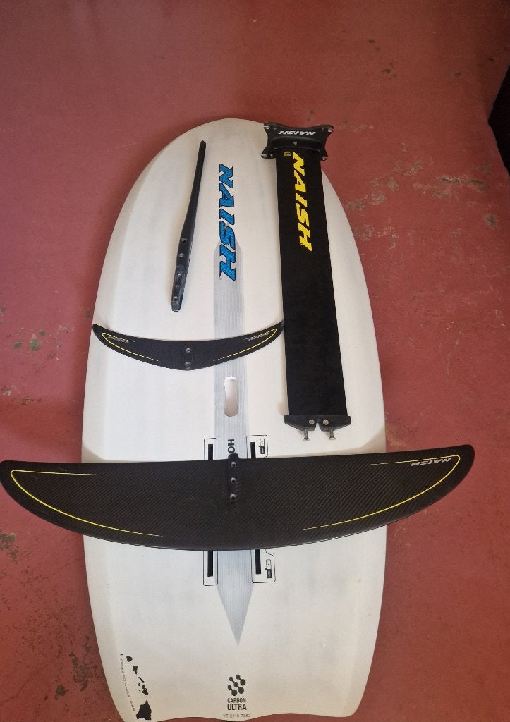 Naish Wingfoil 1400 set + Naish Hover Ultra Carbon 95l, Ophalen, Gebruikt, Wingsurfset