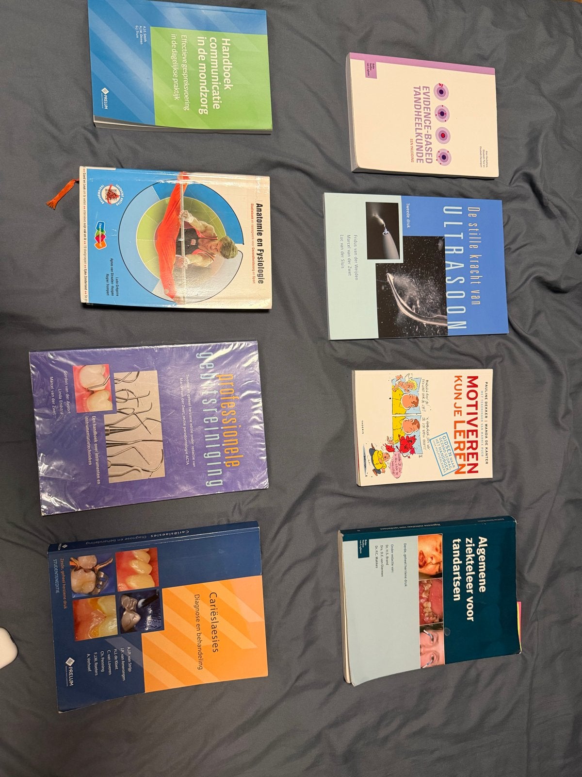 Mondzorgkunde Boeken Amsterdam - Diverse Titels, Boeken, Ophalen, Beta, Gelezen, HBO