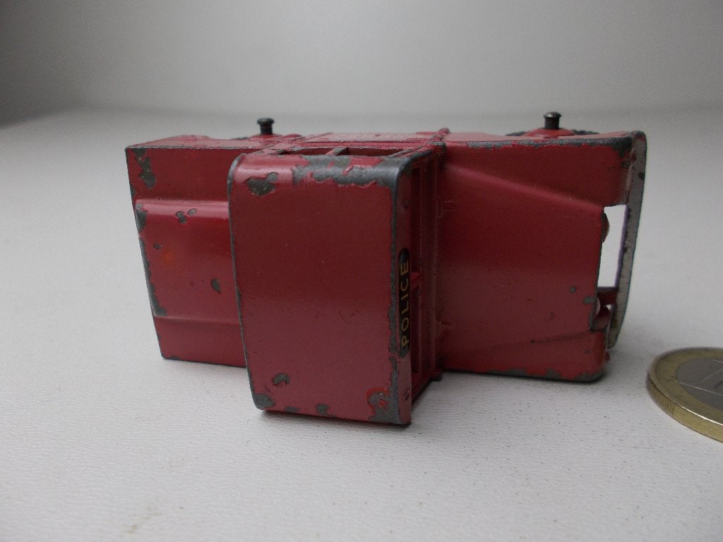 1955 Dinky Toys 255 MERSEY TUNNEL POLICE LAND ROVER., Ophalen of Verzenden, Gebruikt, Auto, Dinky Toys
