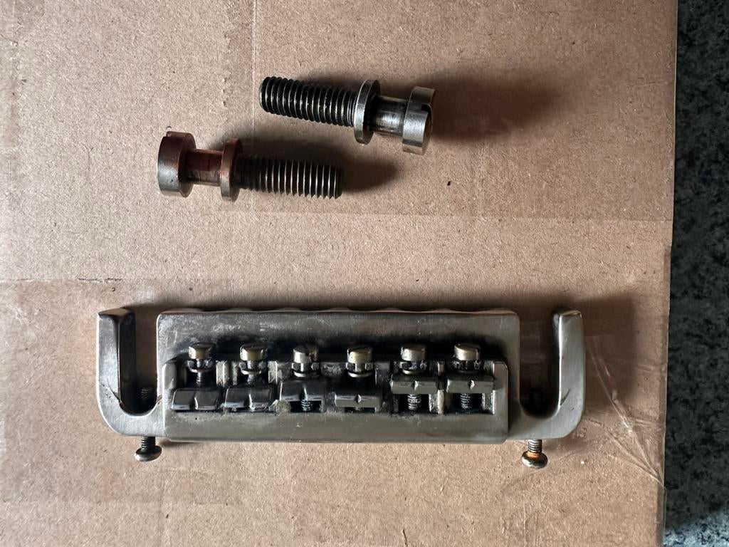 Wraparound tailpiece gitaar brug, Ophalen of Verzenden, Zo goed als nieuw, Elektrische gitaar