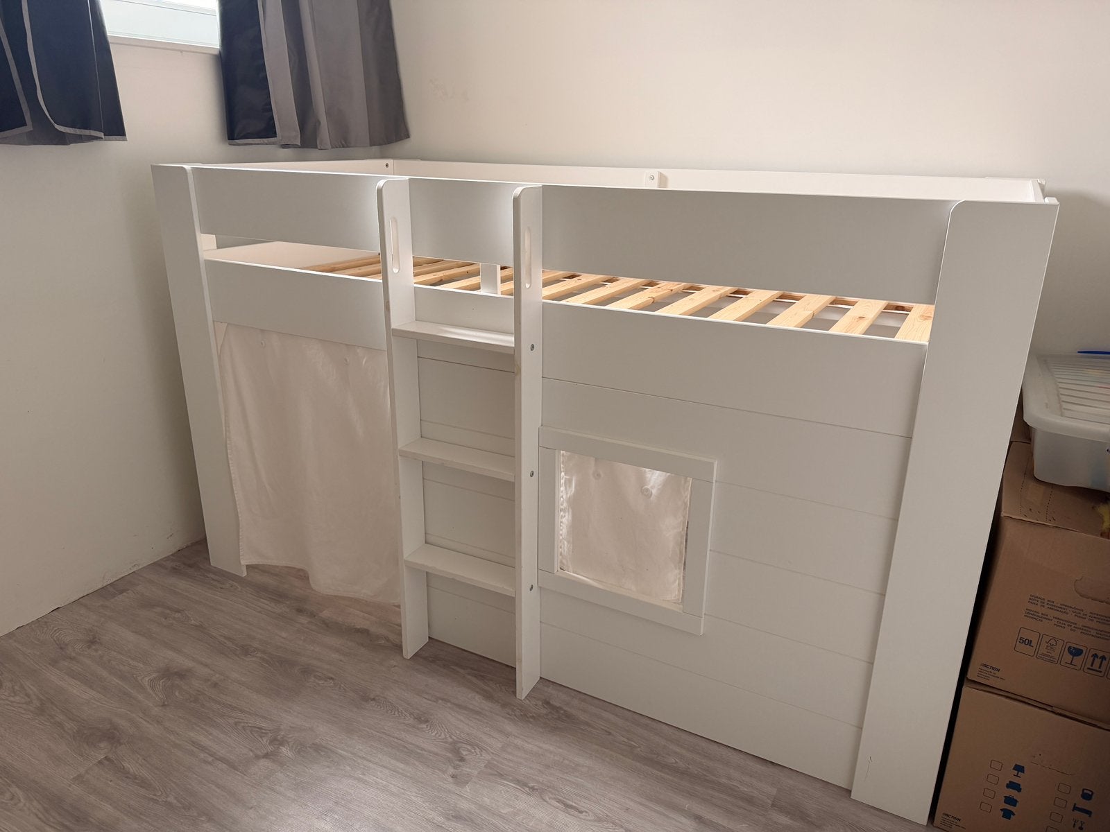 Hogeslaper Vipack Noah 90x200, Kinderen en Baby's, Ophalen, Zo goed als nieuw, Hoogslaper