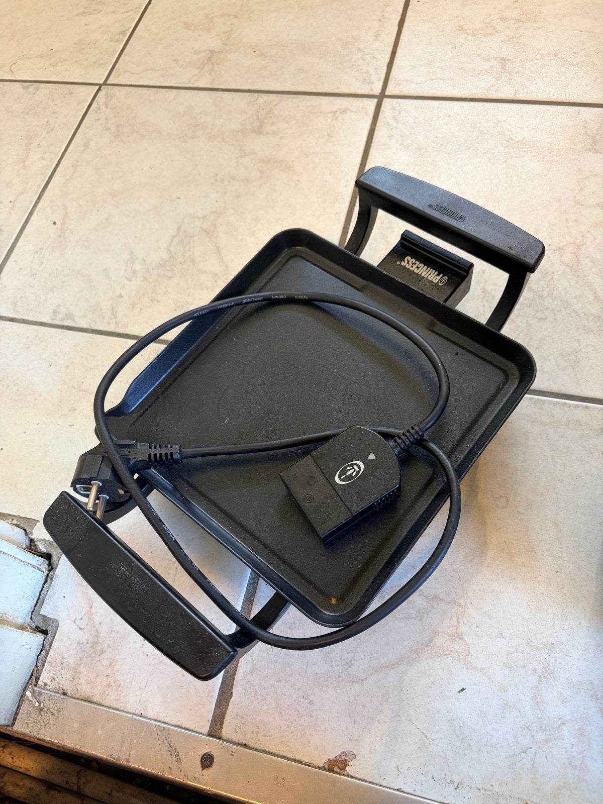 Bakplaat / Grillplaat, Witgoed en Apparatuur, Ophalen of Verzenden, Gebruikt