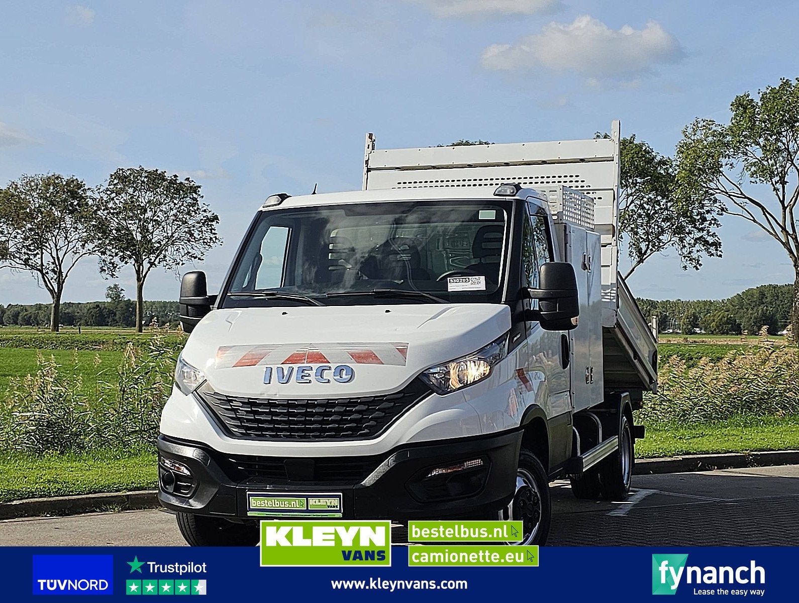 IVECO DAILY 35C16 3.0ltr kipper kist !, Auto's, Gebruikt, Euro 6, 156 pk, Iveco