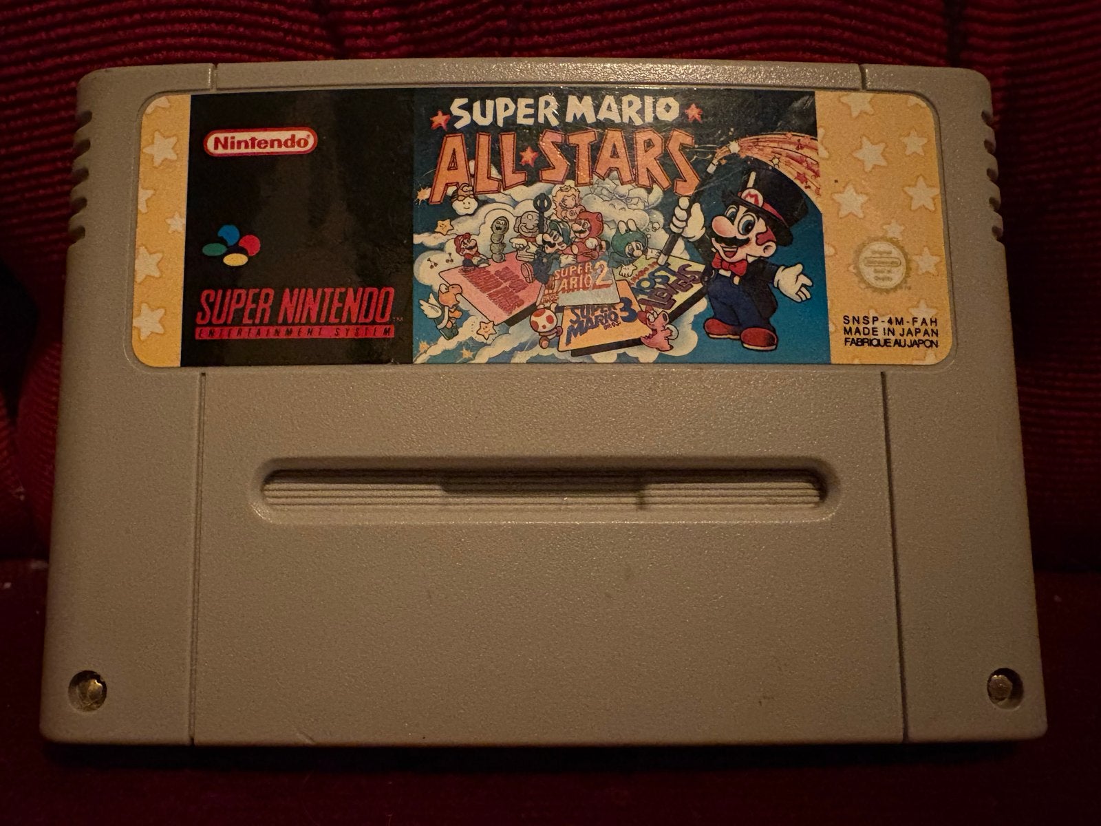 Super Mario All-Stars SNES - Klassieke Mario-games, Gebruikt, 1 speler, Ophalen of Verzenden, Vanaf 3 jaar