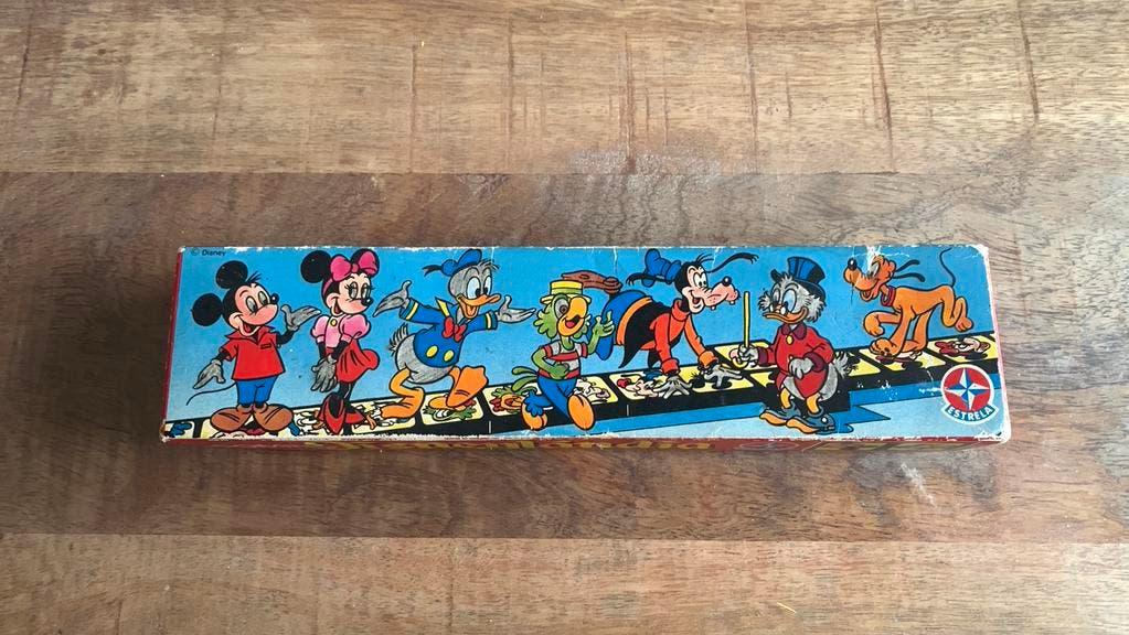 Domino disneylandia vintage, Ophalen of Verzenden, Gebruikt