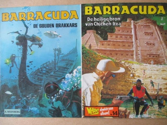 adv11282 barracuda, Eén stripboek, Ophalen, Gelezen