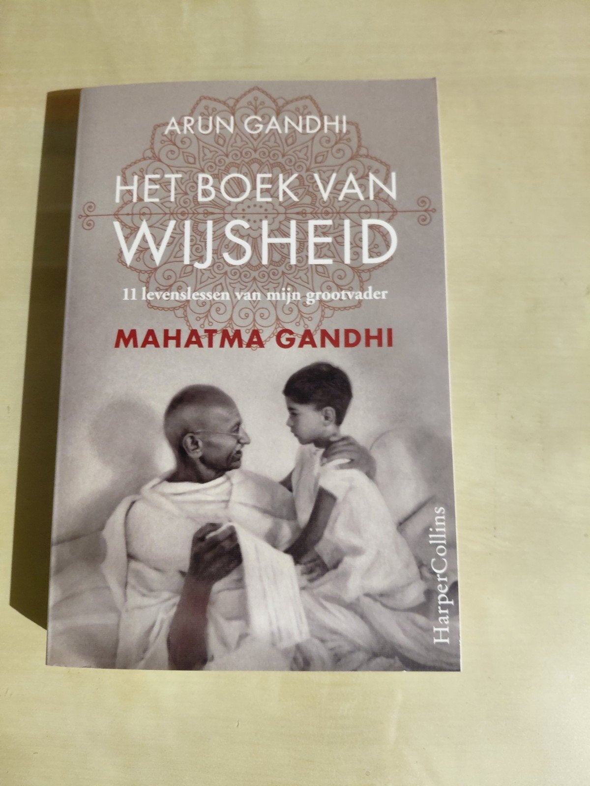 Het Boek van Wijsheid-Mahatma Gandhi (254blz) Ongelezen zgst, Boeken, Ophalen of Verzenden, Nieuw, Arun Gandhi, Politiek