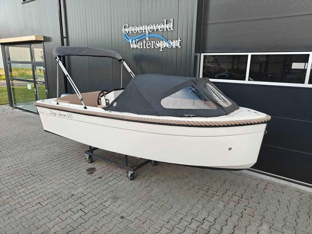 Lago Amore 485 - 15 pk Honda | 1e eigenaar | 2021, 10 tot 30 pk, Gebruikt, 3 tot 6 meter, Buitenboordmotor