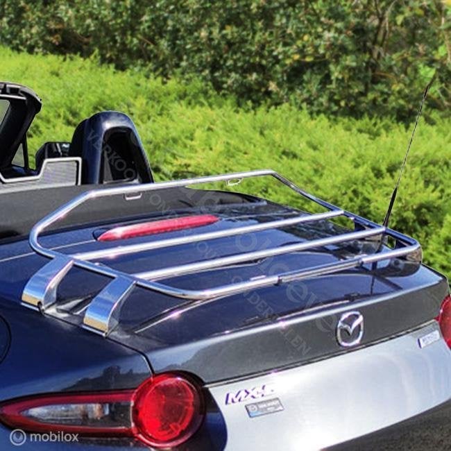 MX5 Bagagerek Chroom, De Cabriohoeve VOF, Nieuw, Info@cabriohoeve.nl, Julianalaan 9, 9462PG Gasselte, Nederland