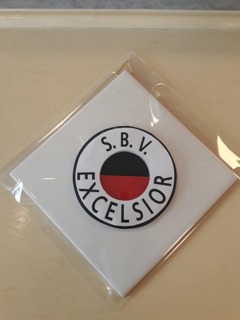 Excelsior tegel, Ophalen of Verzenden, Nieuw, Overige binnenlandse clubs, Overige typen