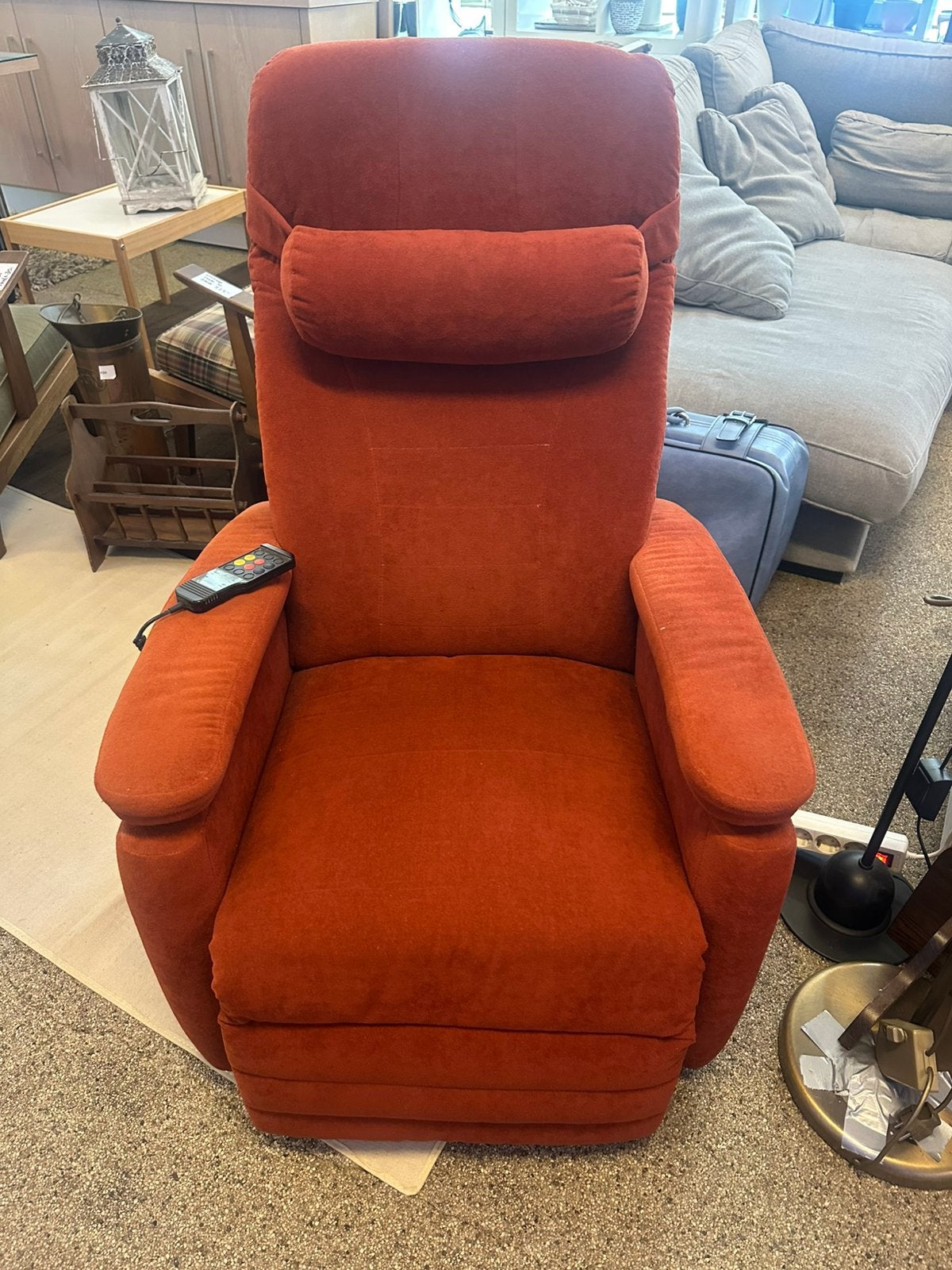 Sta op stoel relax stoel, Huis en Inrichting, Fauteuils, Ophalen, Zo goed als nieuw, 75 tot 100 cm, 50 tot 75 cm