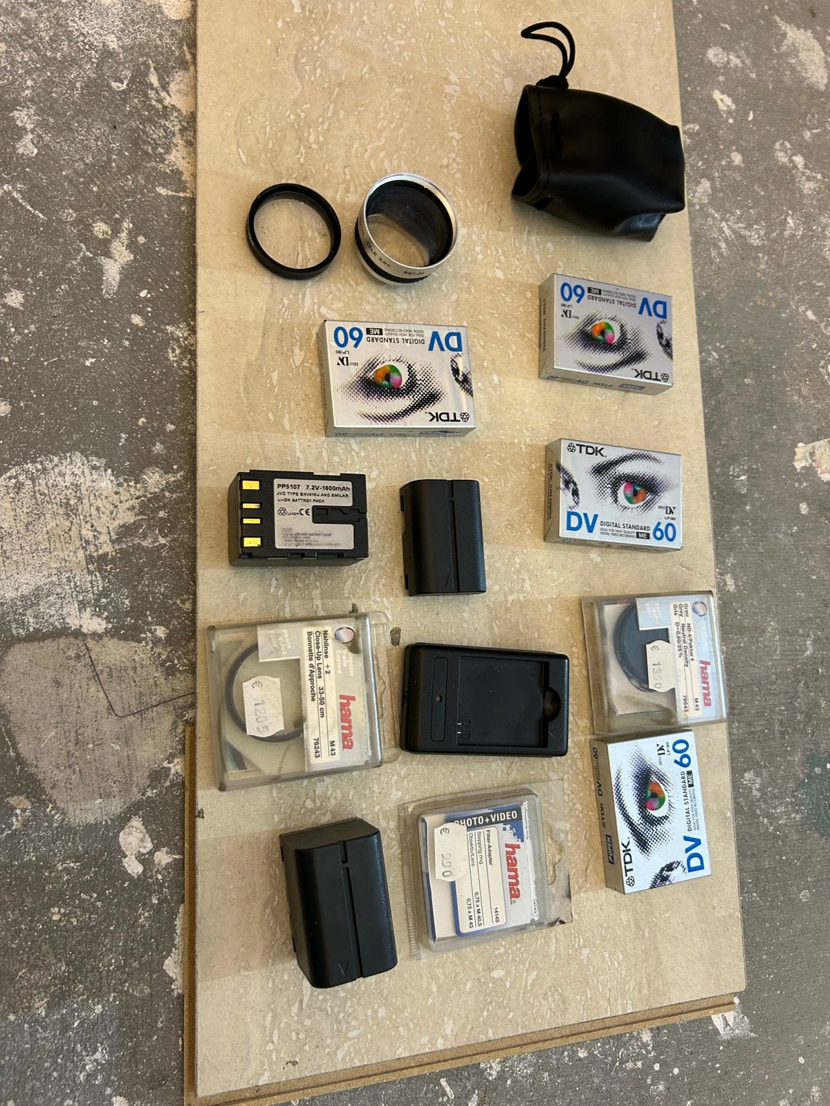 JVC camera met accessoires en onderdelen, JVC, Overige soorten, Ophalen of Verzenden, Niet werkend