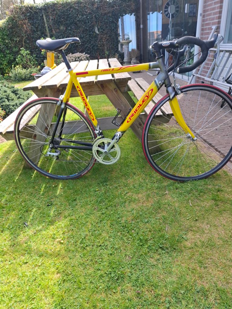 Race fiets Ridley 59 cm & Gazelle race fiets 56 cm, Fietsen en Brommers, Fietsen | Racefietsen, Gebruikt, Aluminium, 57 tot 61 cm