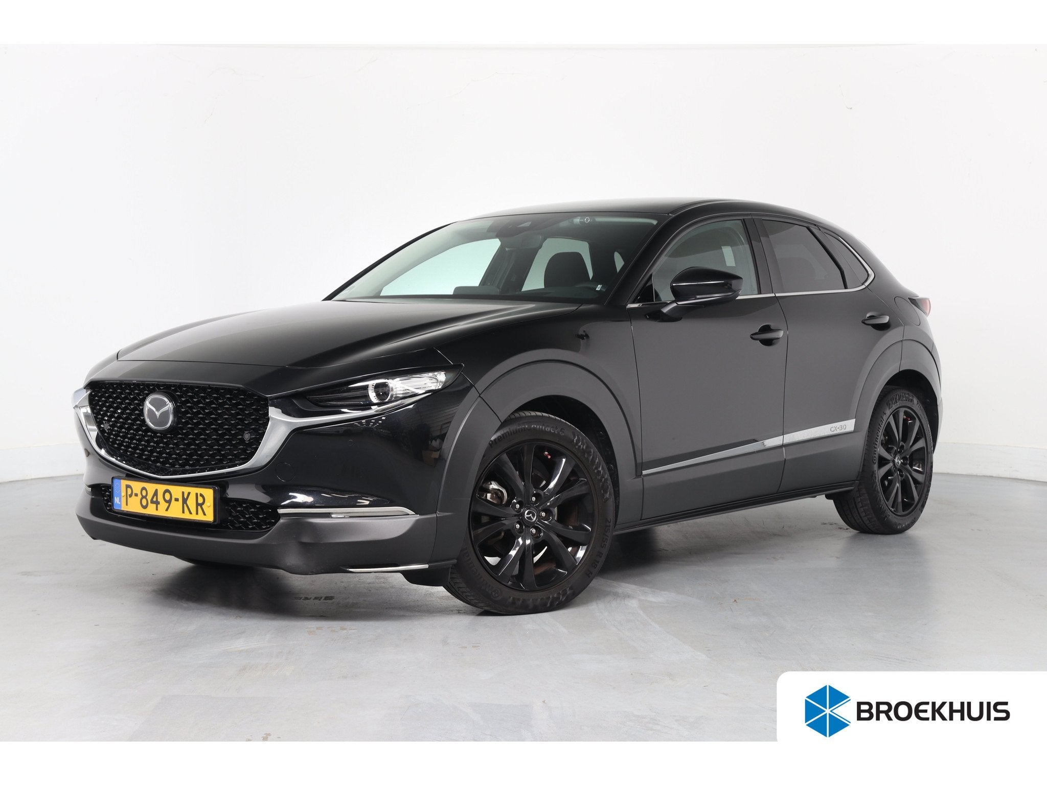 Mazda CX-30 2.0 e-SkyActiv-G M Hybrid Sportive, Auto's, Mazda, Gebruikt, Euro 6, 4 cilinders, Zwart