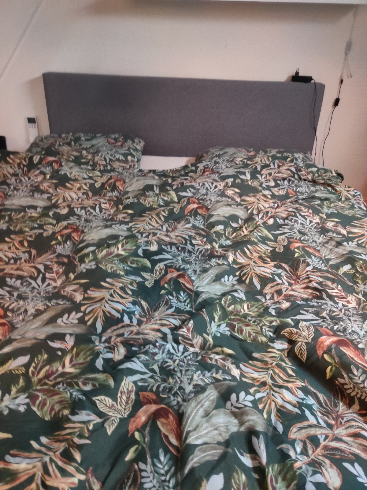 boxspring bed, Tweepersoons, Ophalen of Verzenden, 200 cm, Grijs