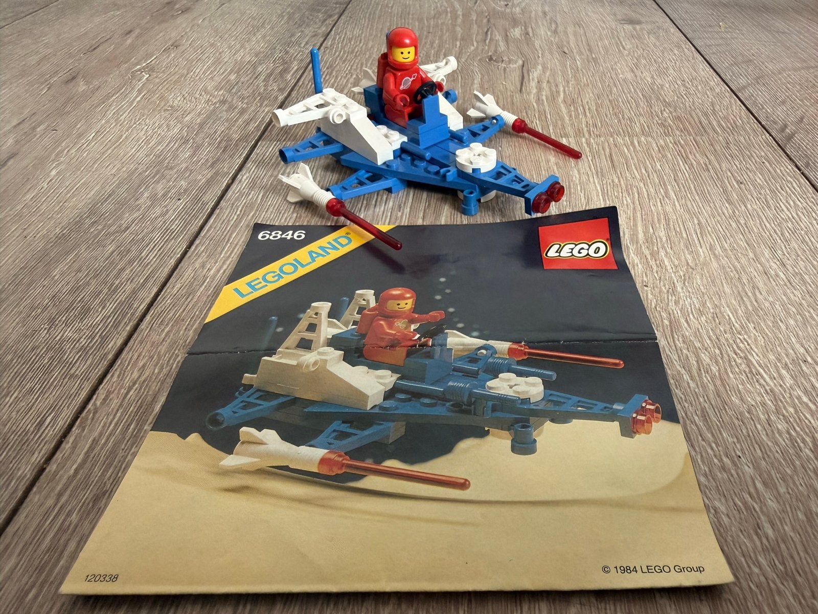 Lego Legoland 6846 - Ruimteschip met Astronaut, Verzenden, Gebruikt, Overige merken