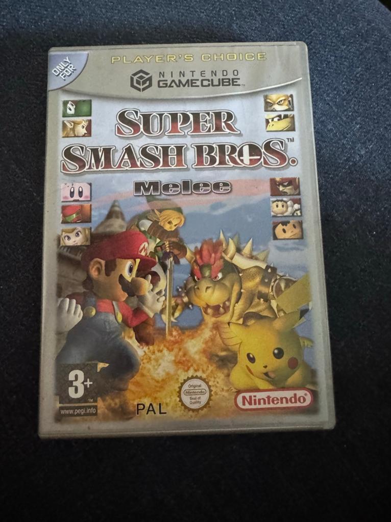 Super Smash Bros. Melee (GameCube) - Player's Choice, Spelcomputers en Games, Games | Nintendo GameCube, Gebruikt, Vechten, 3 spelers of meer