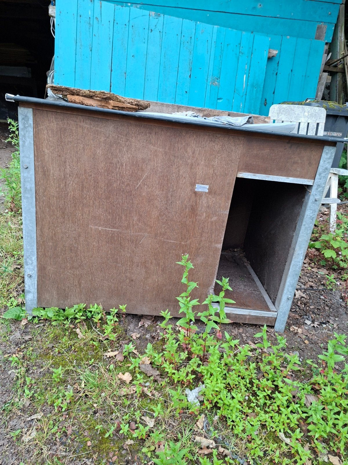 Hondenkennel, Dieren en Toebehoren, Hondenhokken, Ophalen, Hondenkennel, 110 cm of meer, 100 cm of meer