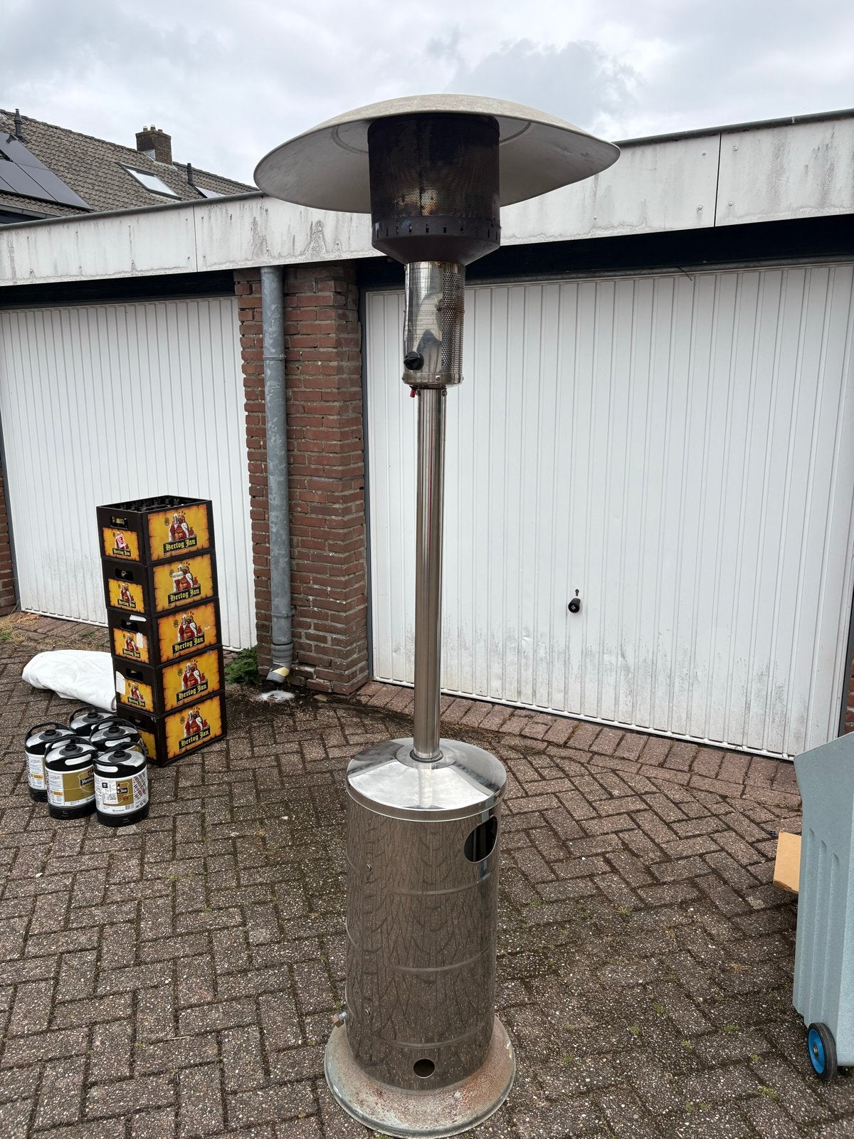Terrasheater gas 11 kW, Tuin en Terras, Terrasverwarmers, Ophalen, Gebruikt, Gas, Vloer