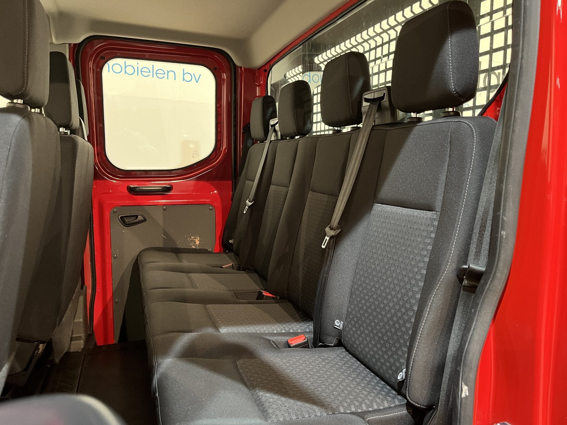 Ford Transit 350 2.0 TDCI L3H1 130 PK DC 6 pers. Trend Open, Auto's, Voorwielaandrijving, Stof, 4 cilinders, 7 stoelen
