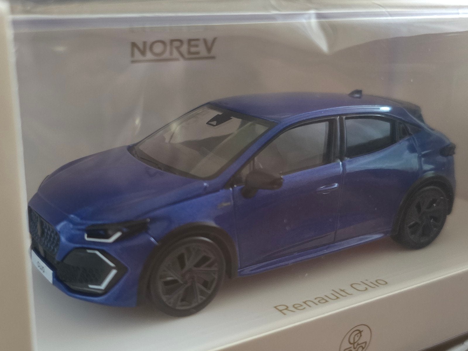 Norev Renault Clio Esprit Alpine 2026 Iron Blue 1:43, Ophalen of Verzenden, Nieuw, Auto, Norev