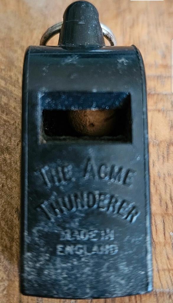 Vintage The Acme Thunderer fluitje - Made in England, Ophalen of Verzenden