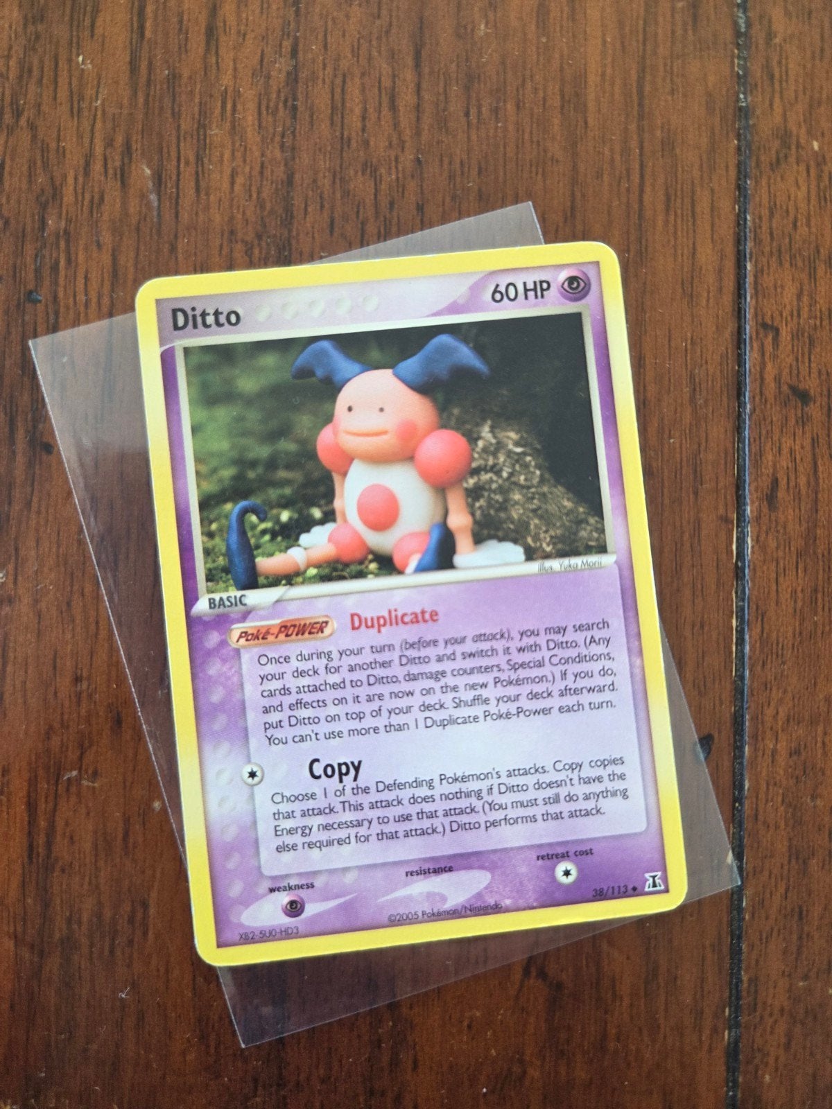 Ditto Mr. Mime Delta Species 38/113, Ophalen of Verzenden, Zo goed als nieuw