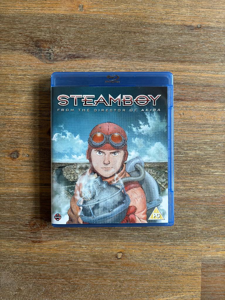 Steamboy blu-ray (Katsuhiro Otomo), Ophalen of Verzenden, Zo goed als nieuw, Tekenfilms en Animatie