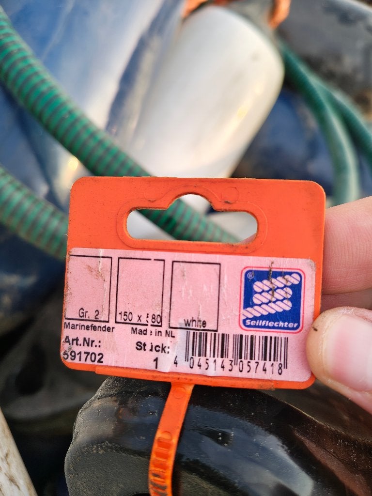 marine fender, Ophalen, Gebruikt, Overige typen