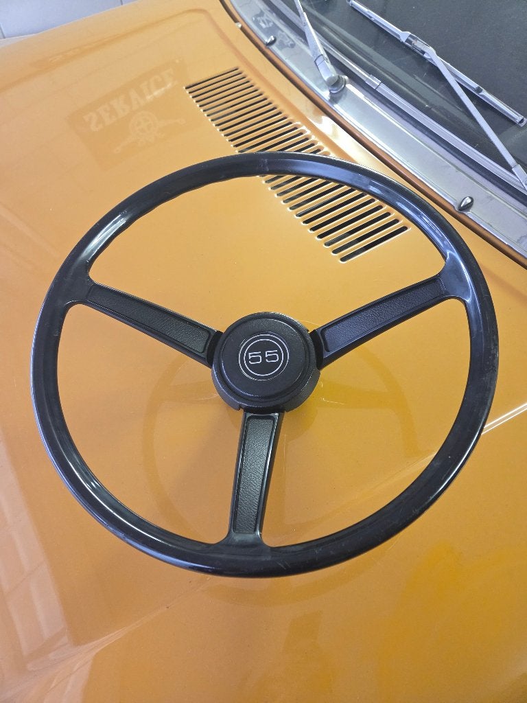Stuurwiel stuur DAF 55 met middendop, Ophalen, Gebruikt