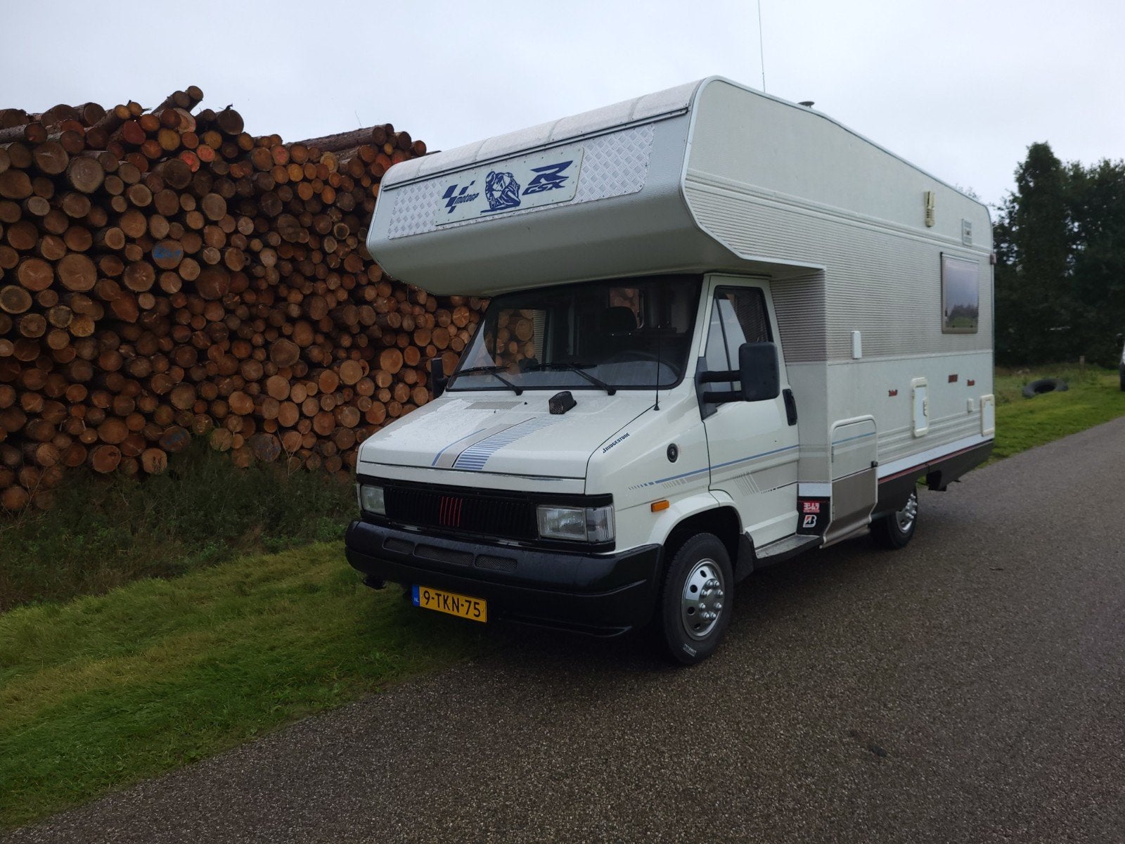 Camper Fiat 290Max1 1994, 147000km. apk april 2027., Caravans en Kamperen, Alkoof, Ringverwarming, Fiat, Boiler