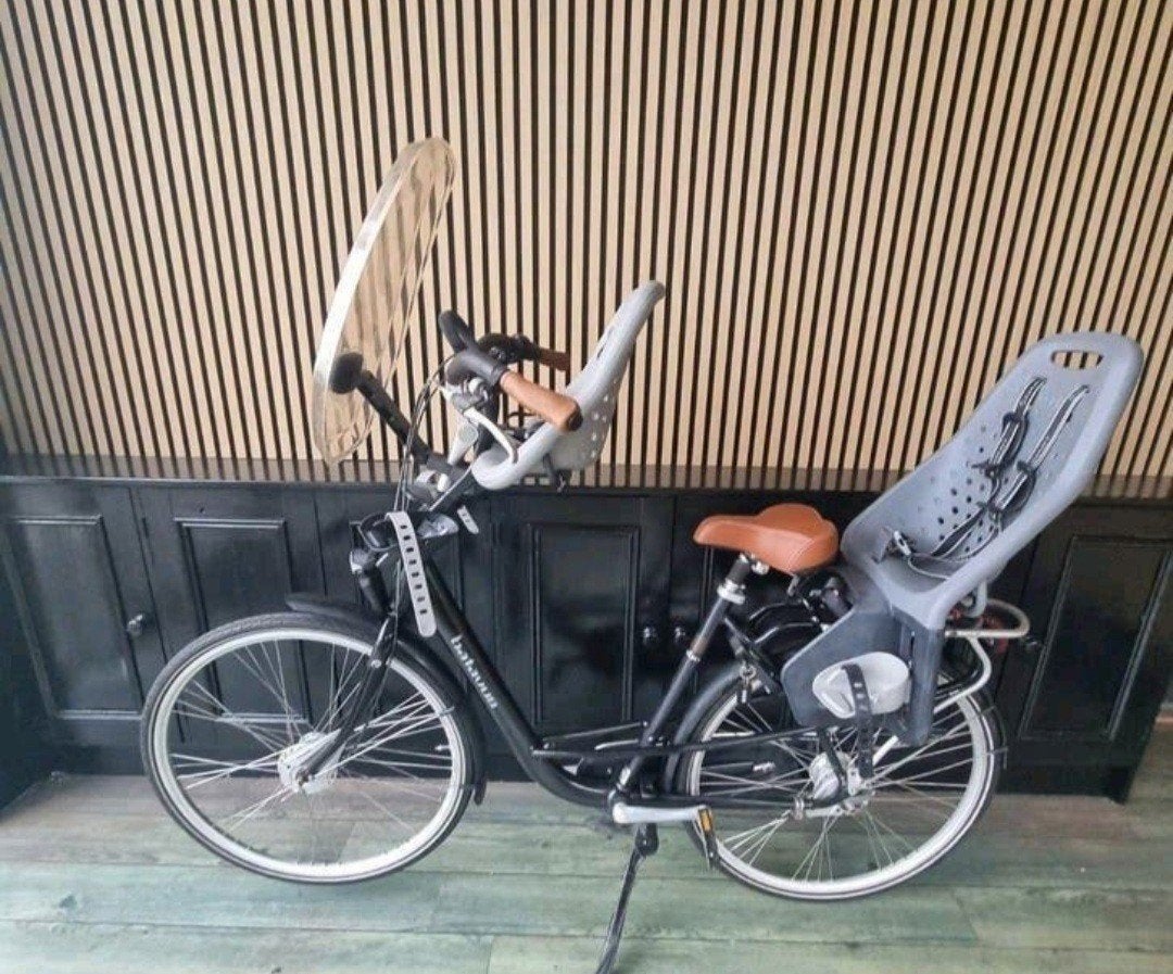 Batavus Mambo De Luxe Zwart 53cm 7 Versnellingen stuurslot, 2 zitjes, 53 tot 56 cm, Batavus, Ophalen of Verzenden