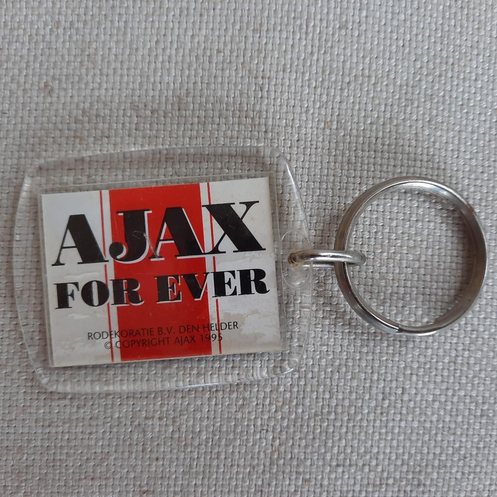 Sleutelhanger AJAX For Ever, Ophalen of Verzenden, Sport