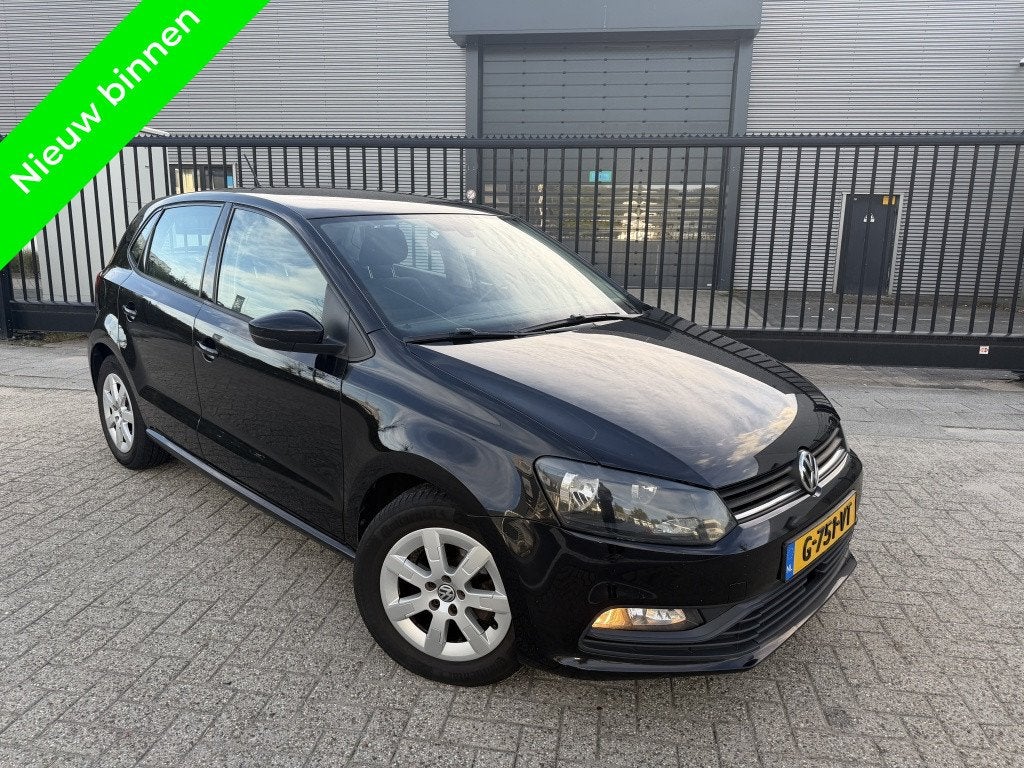 Volkswagen Polo 1.4 TDI Bluemotion Navi|Climaauto|Btaudio, Auto's, Gebruikt, Euro 6, 1051 kg, Zwart