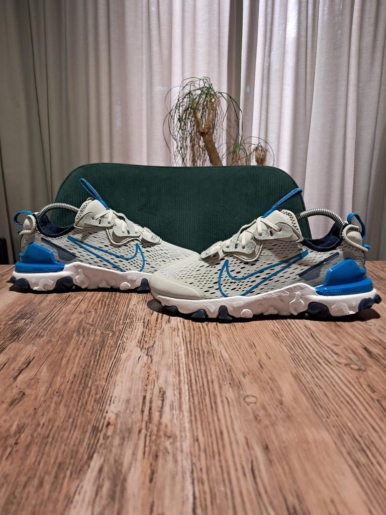 Nike React Vision 'Imperial Blue' Size 36,5, Nike, Ophalen of Verzenden, Sneakers of Gympen, Grijs
