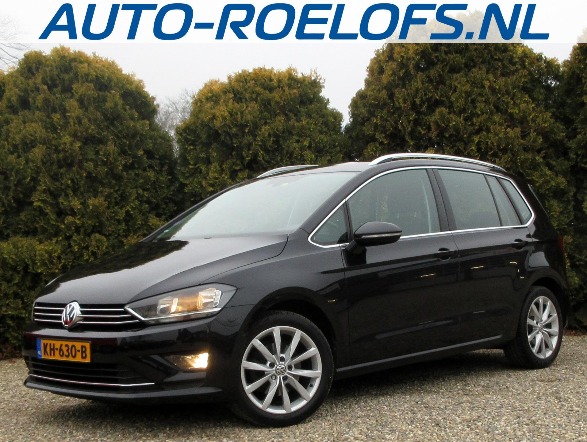 Volkswagen Golf Sportsvan 1.4 TSI Highline Automaat * Navi *, Gebruikt, 4 cilinders, 1283 kg, Zwart