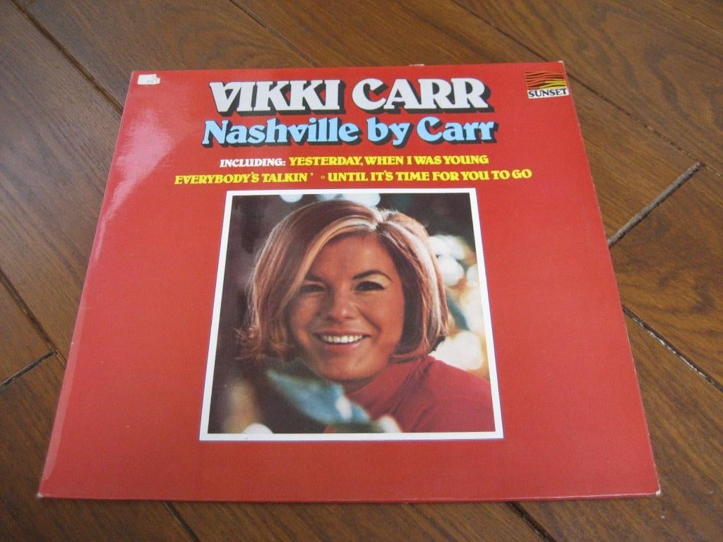 60s vikki carr lp nashville, Ophalen of Verzenden, 1960 - 1969, Gebruikt, 12 inch