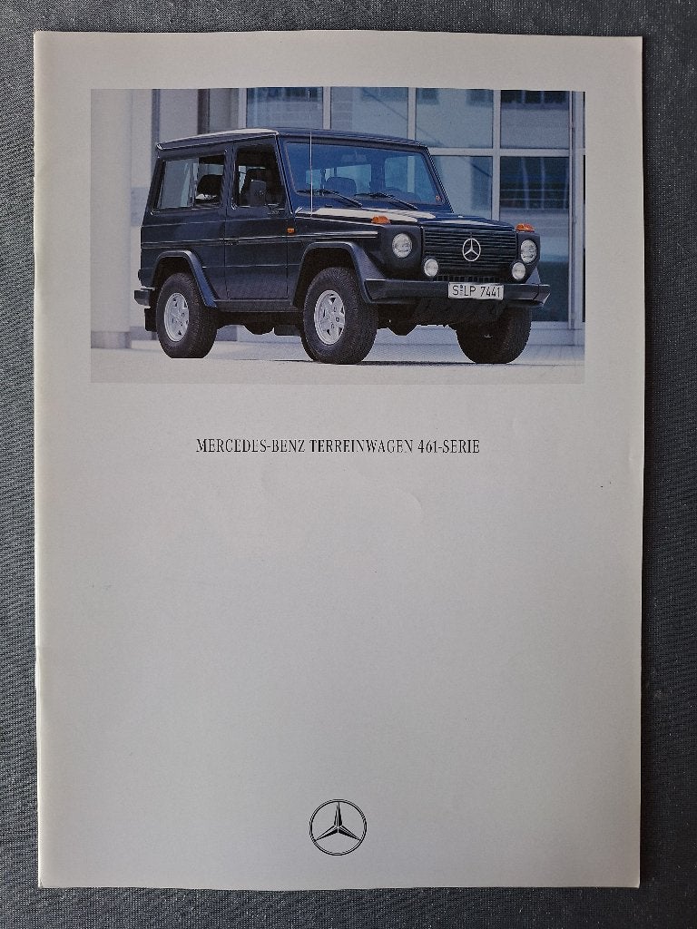 Brochure MERCEDES-BENZ Terreinwagen 461-Serie - 1993 NL., Verzenden, Gelezen, Mercedes