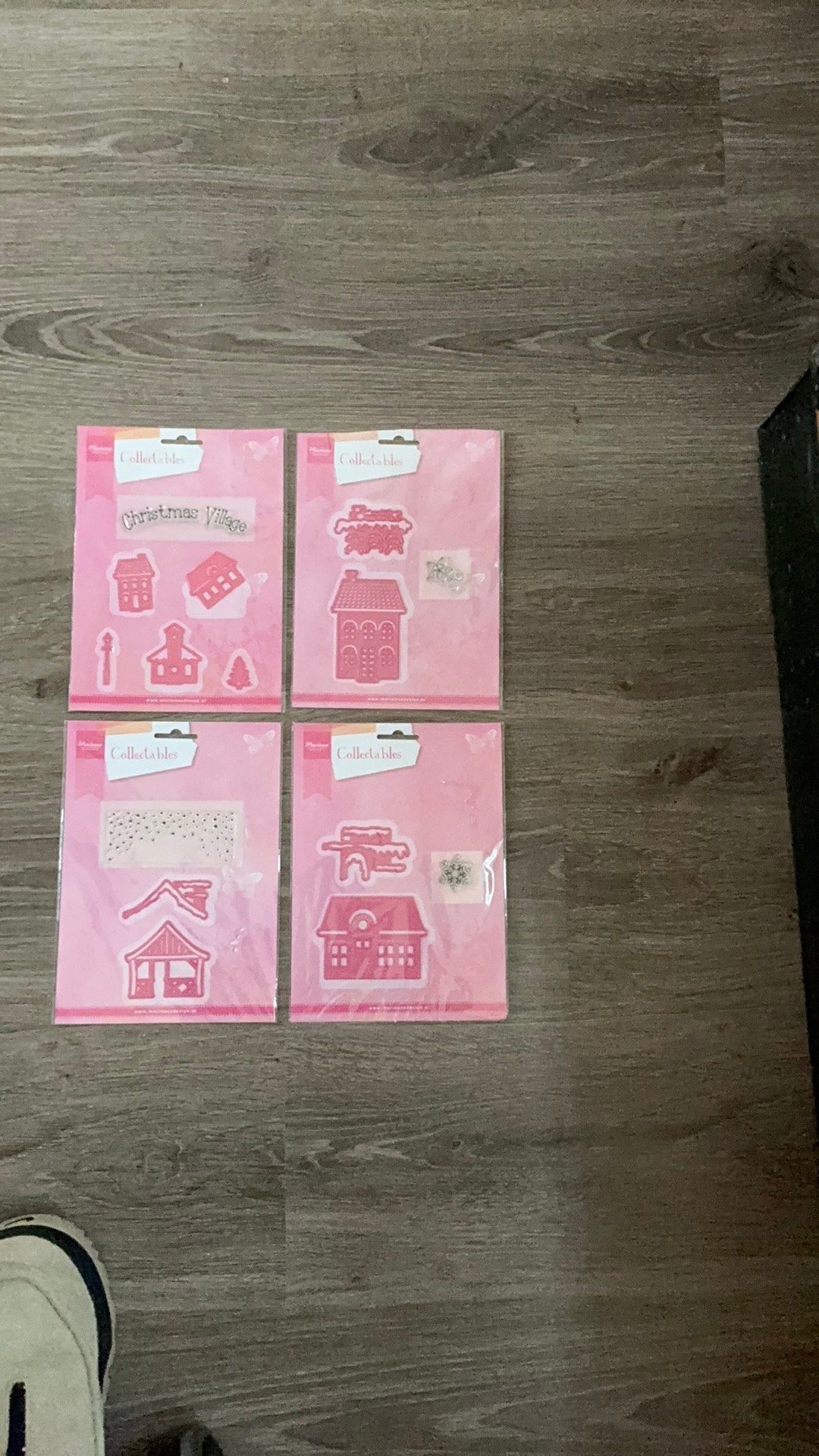 Marianne design snijmallen kerstdorp, Hobby en Vrije tijd, Ophalen of Verzenden, Zo goed als nieuw, Overige thema's, Pons of Mal