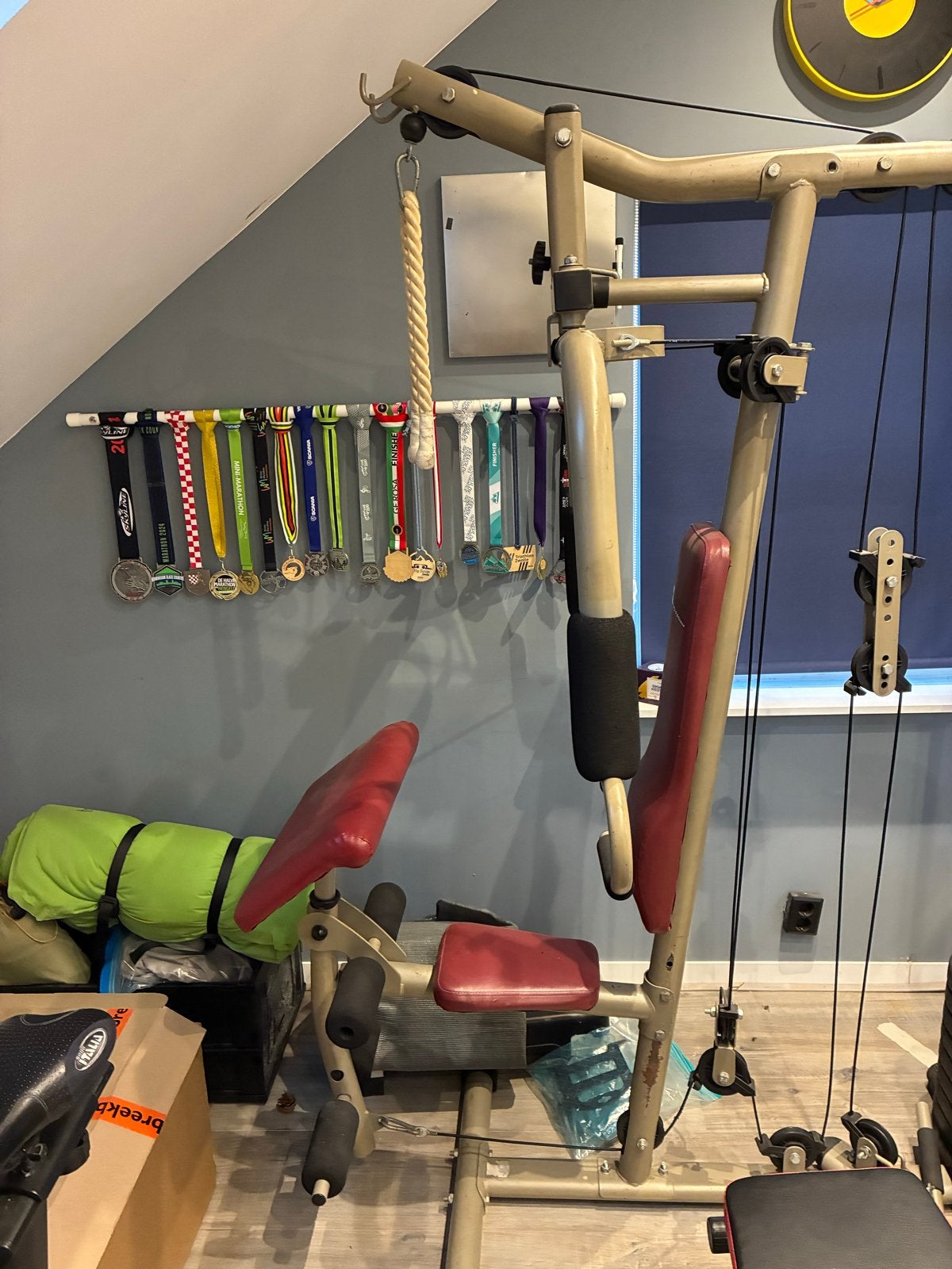 Hattrick Home Gym - Complete Krachtstation voor Thuis, Ophalen, Gebruikt, Benen, Overige typen