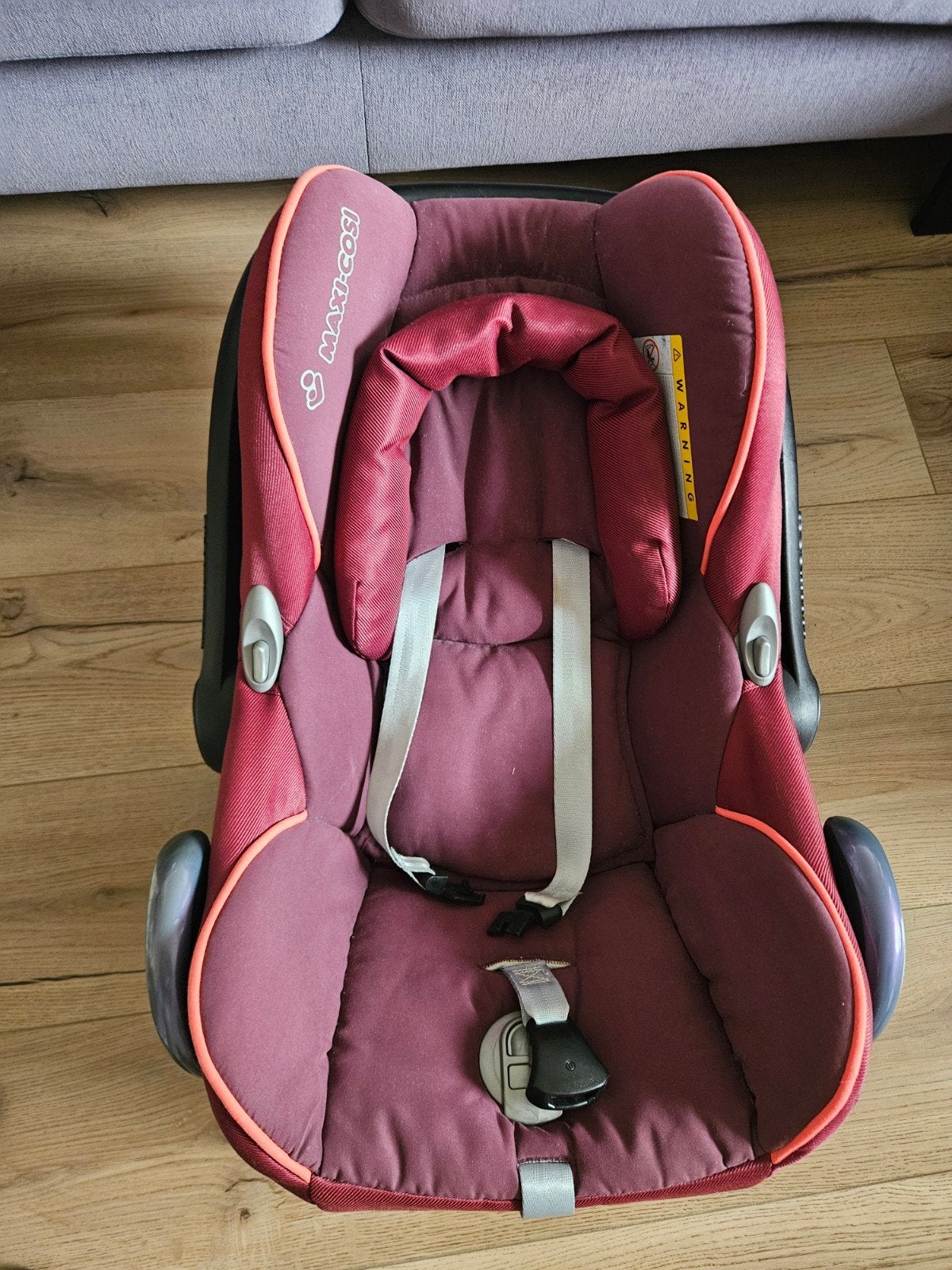 Maxi cosi, Ophalen
