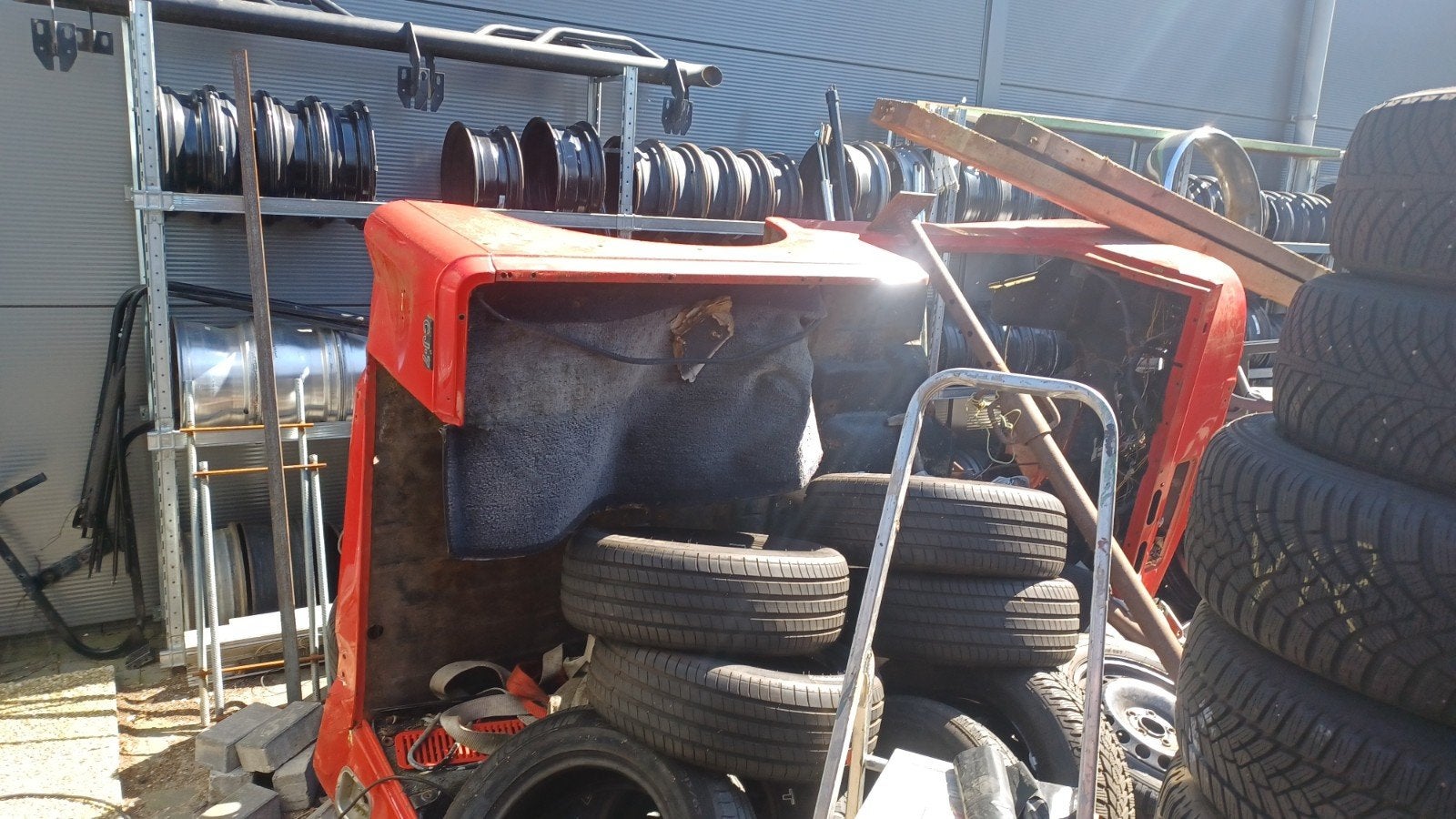 Body jeep cj7 1976 v8 usa title, Auto-onderdelen, Ophalen, Jeep