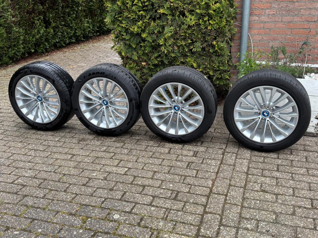 Originele BMW 18’ styling 632 velgen G30 G31 (zomerbanden), Ophalen, 18 inch, Banden en Velgen, Personenwagen