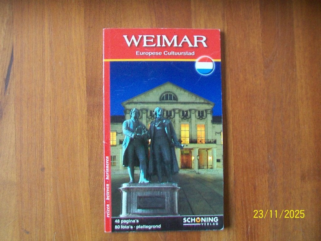 Weimar - Europese Cultuurstad, Boeken, Overige merken, Verzenden, Europa, Zo goed als nieuw