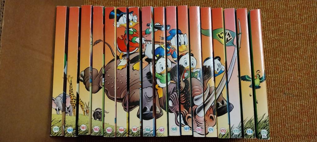Donald duck pockets nrs. 159 t/m 174 1/2, Boeken, Meerdere stripboeken, Ophalen, Gelezen, Donald Duck