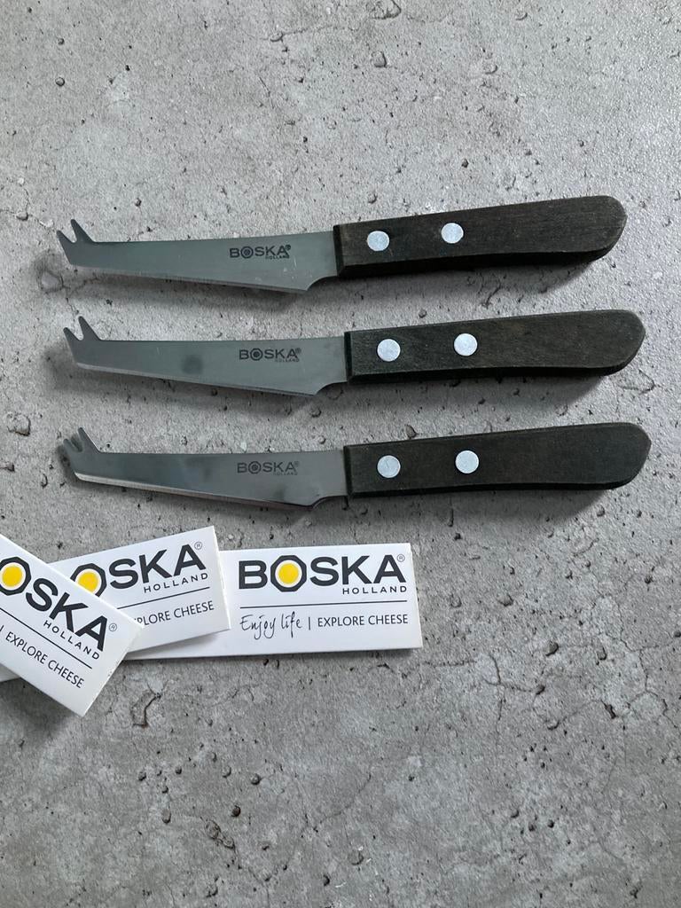 Boska Kaasmesjes., Ophalen of Verzenden, Zo goed als nieuw, Rvs of Chroom, Los bestek