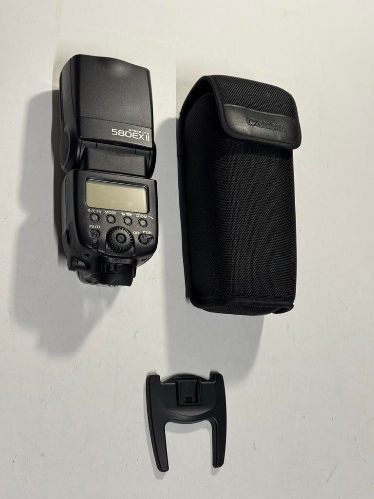 Canon Speedlite 580EX II Flitser - Professionele Kwaliteit, Audio, Tv en Foto, Fotografie | Flitsers, Gebruikt, Canon, Kantelbaar